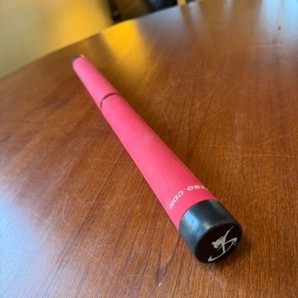 TaeBo Weighted Workout Bar Red Foam Collapsible Fitness Sculpting Stick